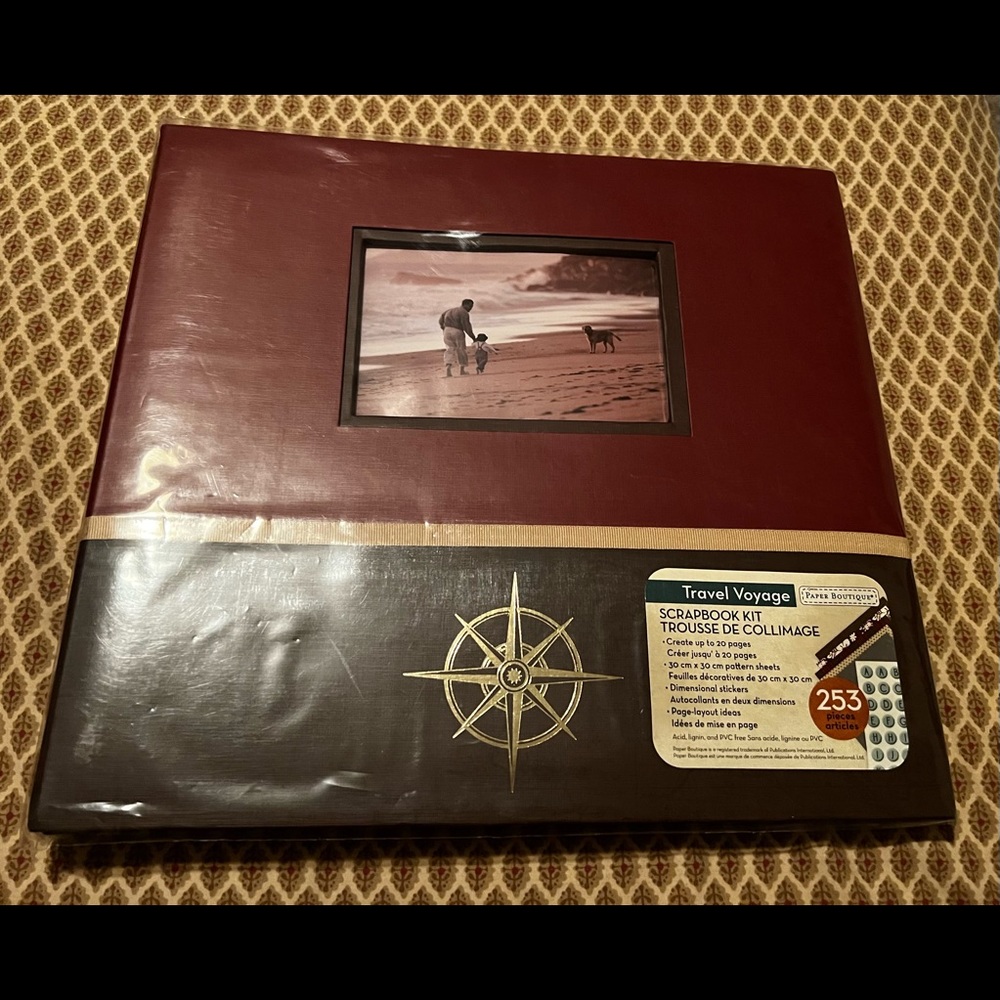 Travel Voyage Scrapbook Kit 12 x 12